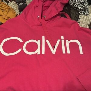 Calvin Klein Pink Hoodie